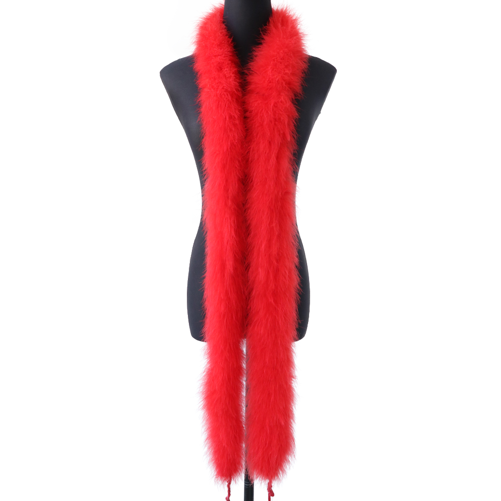 2M 50g Red Fluffy Turkey Marab - Feather Trim Marabou avaliação e preço