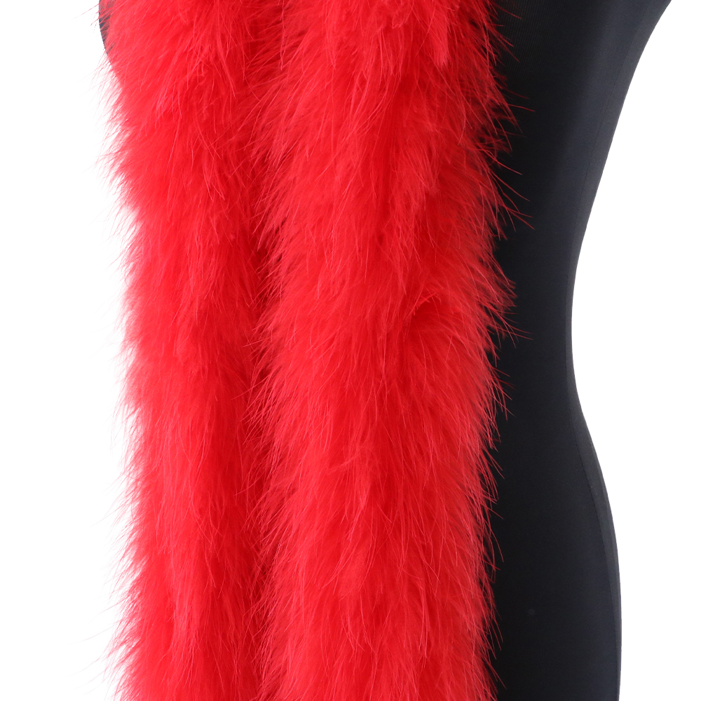 2M 50g Red Fluffy Turkey Marab - Feather Trim Marabou avaliação e preço