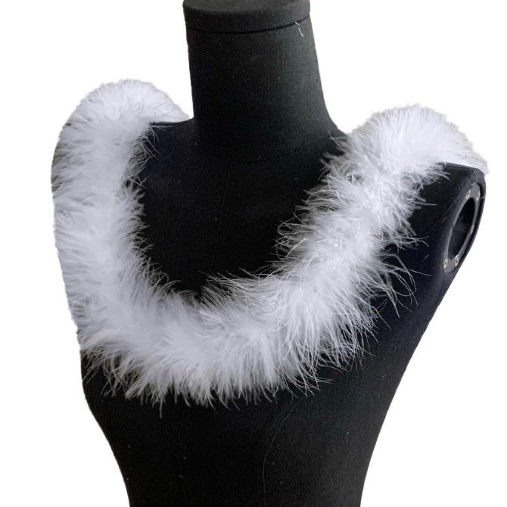 2 Meter Marabou Feather Boa Fa - Feather Trim Marabou avaliação e preço