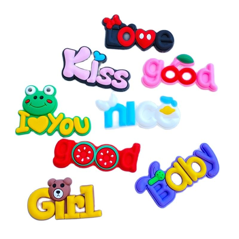20pcs New Mini Lovely Letters  - Embellishment Glue Craft avaliação e preço