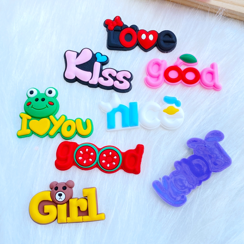 20pcs New Mini Lovely Letters  - Embellishment Glue Craft avaliação e preço