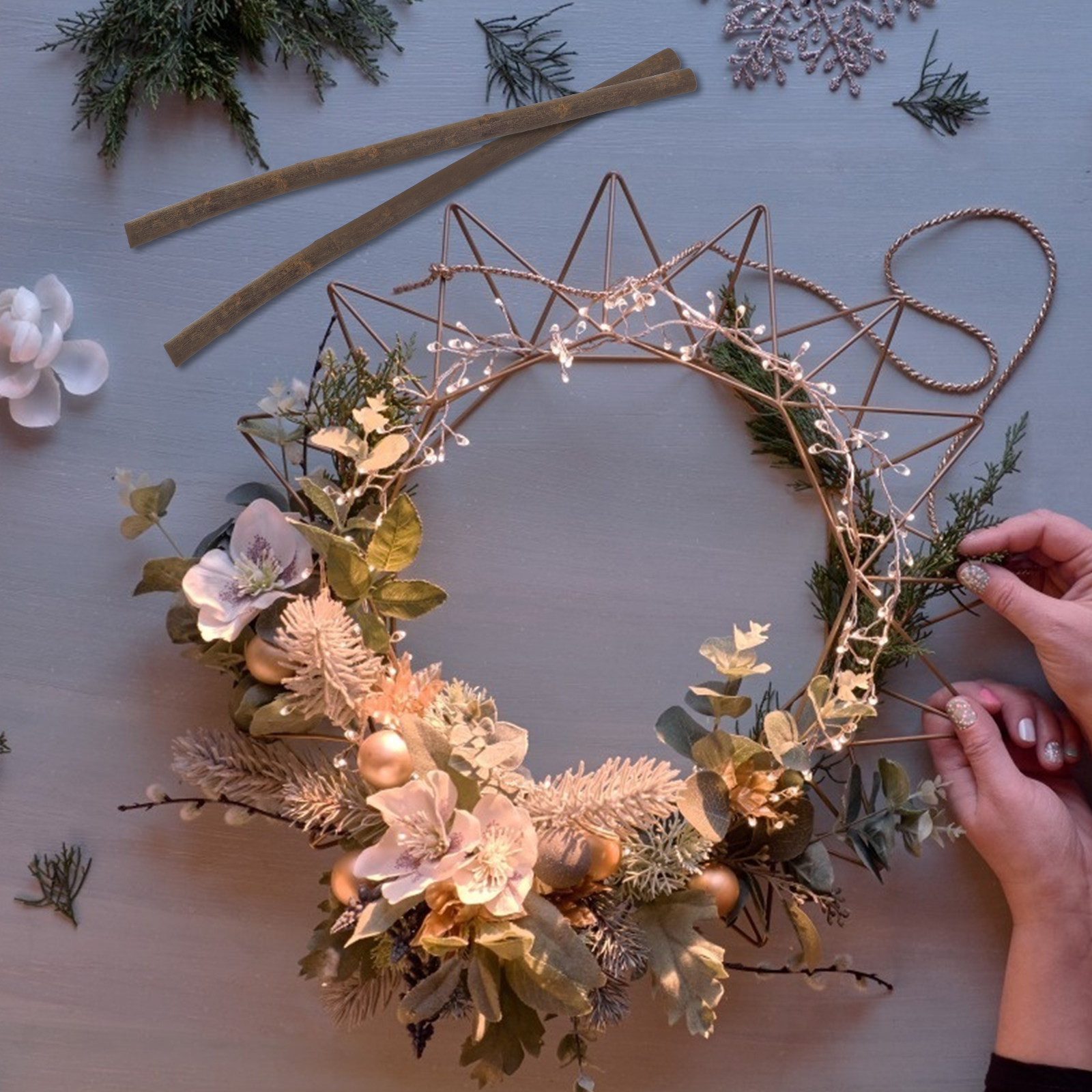 30Pcs Exquisite DIY Wood Craft - Embellish Craft avaliação e preço