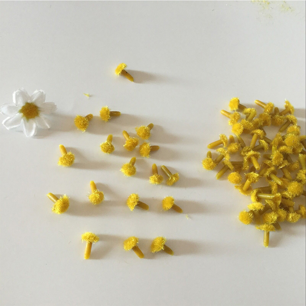 200Pcs Sunflower Stamens Simul - Embellishment Crafts avaliação e preço