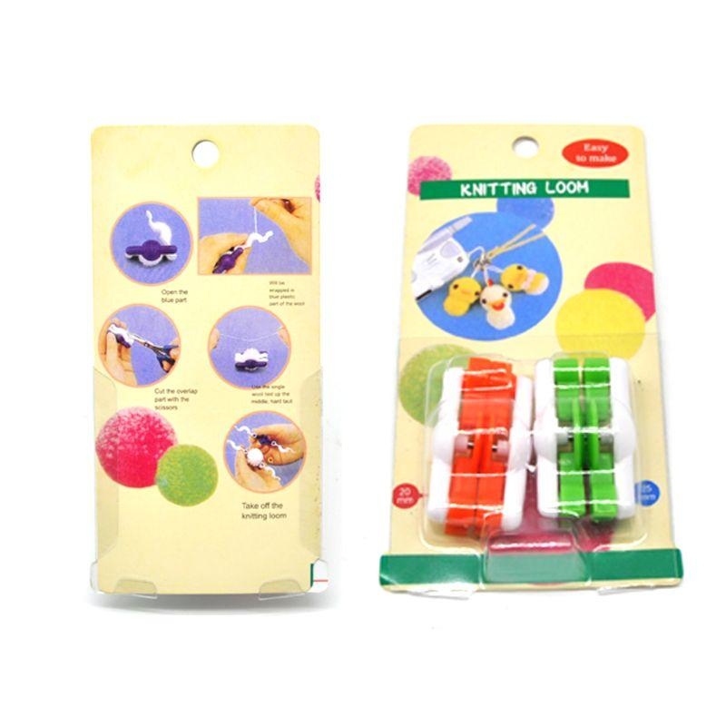 D8KF 2pcs Pom-Pom Maker for Fl - Pom Pom Maker Tool avaliação e preço