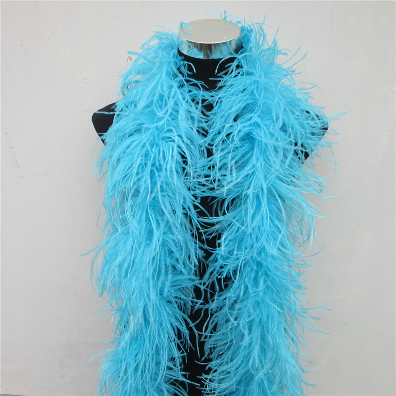 2 Meters 6 Layer White Natural - Feather Trim Marabou avaliação e preço