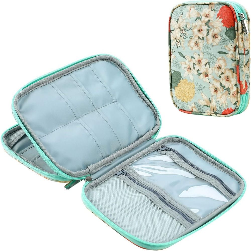 Knitting Needle Case, Portable - Craft Embellishment Storage avaliação e preço