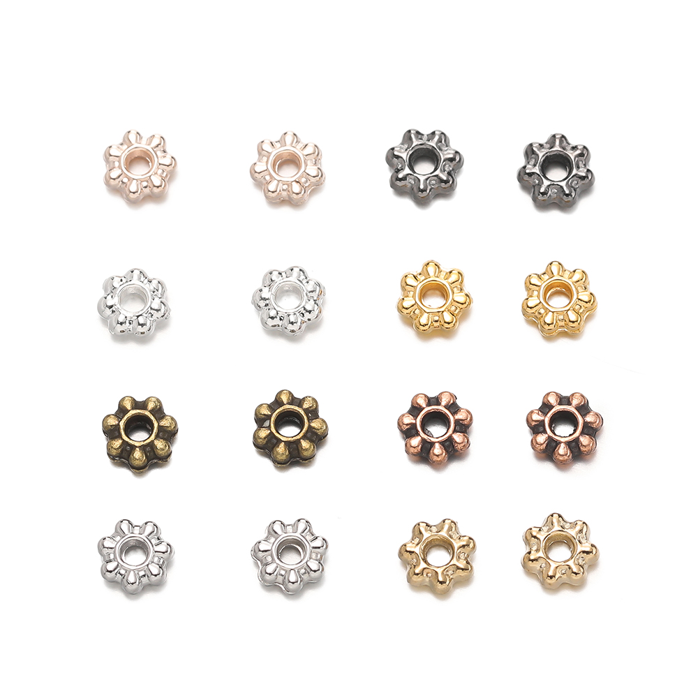 200pcs/lot 4/6mm Daisy Snowfla - Embellishment Crafts avaliação e preço