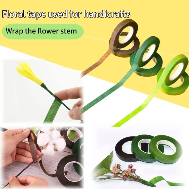 Green Waterproof Floral Tape A - Embellishment Crafts avaliação e preço