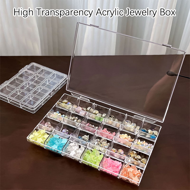 12/21/24 Diy Jewelry Beads Emb - Craft Embellishment Storage avaliação e preço