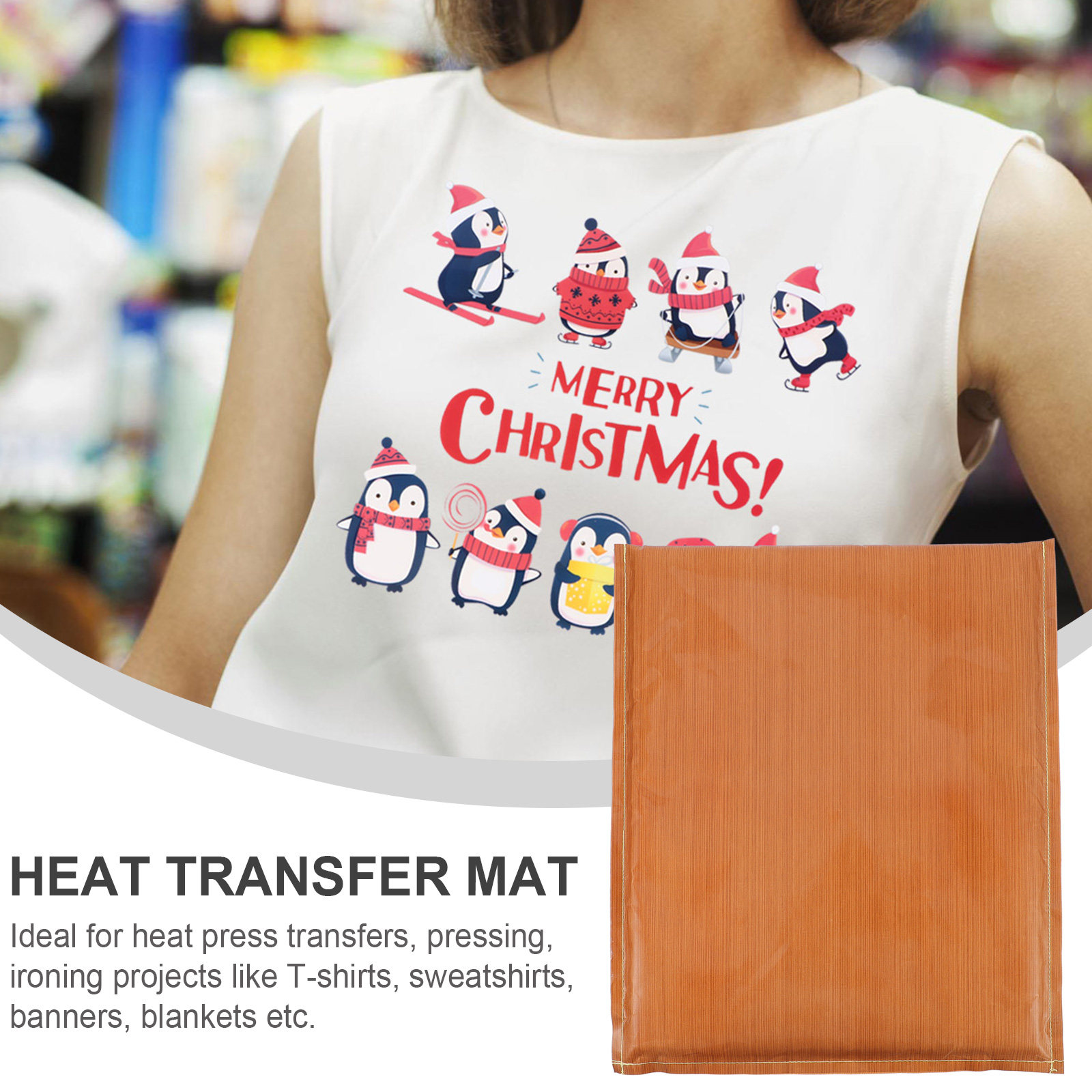 Heat Press Mat Non Stick Thick - Embroidery Craft avaliação e preço